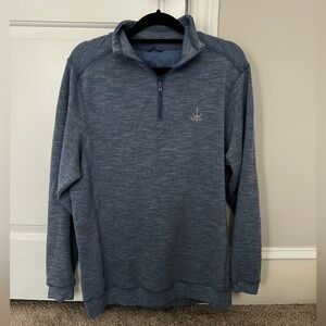 Anchor Boys Blue Knit Quarter Zip Sweater